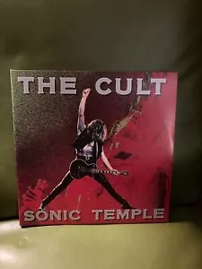 THE CULT - SONIC TEMPLE 2LP LIMITED EDITION TRANSLUCENT GREEN VINYL Excellent! - Picture 1 of 5