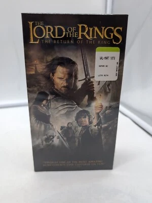 Lord of The Rings The Return of the King 2 VHS Tapes - NEW SEALED - Image 1 of 4