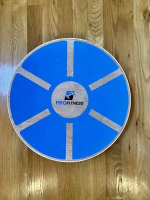 Tabla de equilibrio de madera Pro Fitness con tapa de seguridad antideslizante Foto 1 de 4