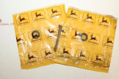 2 New John Deere R56755 Rubber Washers Hydraulic Pump Stroke Control Valve - Image 1 of 2