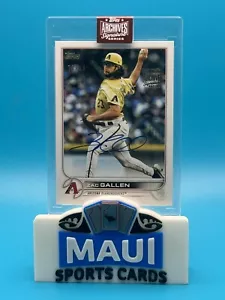 Topps Archives 2022 77/99 Zac Gallen Auto #562 - Imagen 1 de 2