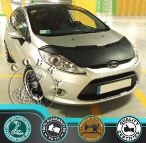 Car Bonnet Bra For FORD FIESTA MK7 2008 2009 2010 2011 2012 - Picture 1 of 16