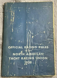 Official Racing Rules of North American Yacht Racing Union 1938, Pre-Owned PB - Picture 1 of 3