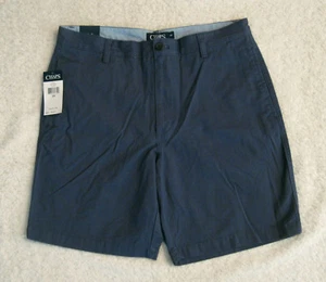 Pantalones Cortos Informales CHAPS Para Hombre Frente Plano Estilo Chino Nuevos con Etiquetas - Imagen 1 de 3