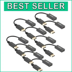 Portable Dual HD DisplayPort to HDMI Cable - Ideal for Laptops and Monitors - Picture 1 of 8