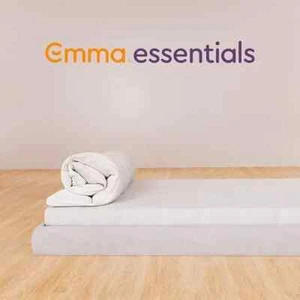 Coprimaterasso in microfibra Emma Essentials piccolo matrimoniale 120x190 cm - NUOVO PREZZO AL PUBBLICO £45 - Foto 1 di 5