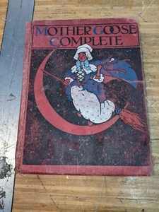 Antique Mother Goose Complete Book Copyright 1915 The Saalfield Pub Co. - Bild 1 von 11