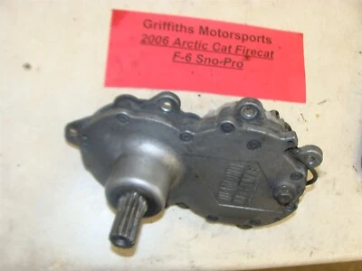 ARCTIC CAT FIRECAT F6 2006 EFI SNO PRO caja de cambios diamond transmisión en pista engranajes Foto 1 de 4