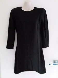 SIZE 8 WOMEN'S 3/4 SLEEVE 'MIKA & GALA LITTLE BLACK DRESS BNWT - Picture 1 of 3