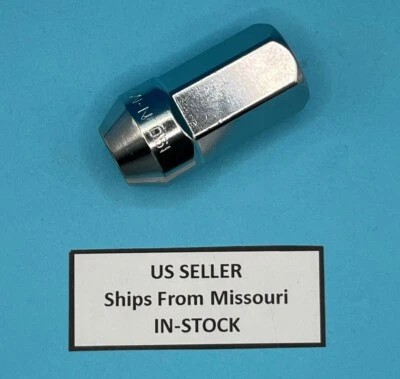 Porca cromada GM fabricante de equipamento original para Chevy GMC 85105298 (1 porca) Silverado Sierra - Imagem 1 de 4