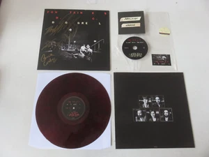 FONTAINES D.C. Dogrel AUTOGRAPHED RED SWIRL VINYL LP & Darklands Versions CD - Imagen 1 de 23