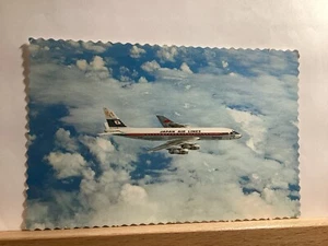 Japan Air Lines, DC-8 Jet Courier: - Vintage Postkarte - Bild 1 von 3