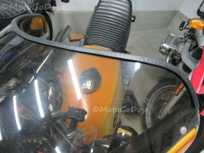 BMW Airhead R90s R100s R100CS S Carenado Parabrisas Parabrisas Pantalla Borde Borde Borde Foto 1 de 4
