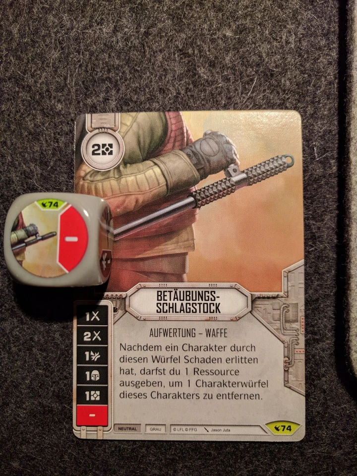 Star Wars Destiny Betäubungs-Schlagstock (Stun Baton) #74 - Bild 1 von 1