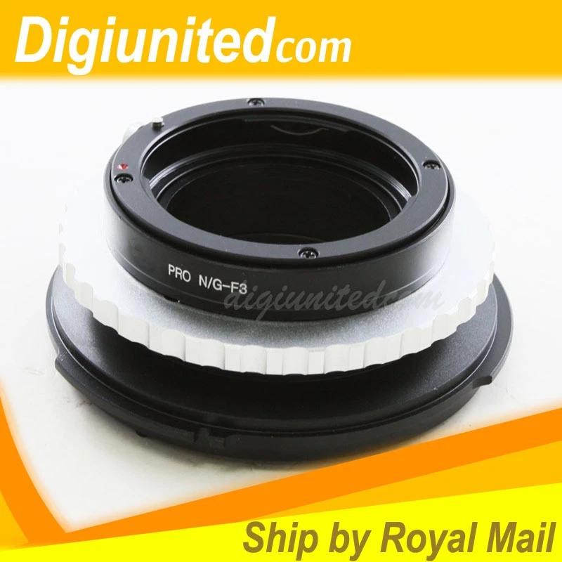 Nikon F mount AF-S G lens to Sony FZ mount PMW-F3 F5 F55 video cine film adapter - Image 1 of 1