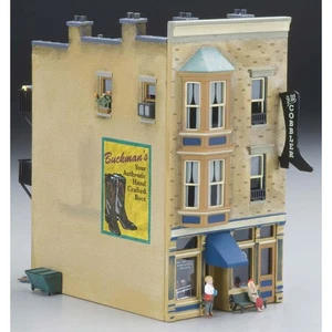Woodland Scenics BR5032 HO-Scale J.W. Shoe Cobbler Building, Built-Up - Picture 1 of 5
