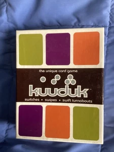 Kuuduk The Unique Card Game 2003 Family Game 7 To Adult 2-8 Player Pre-owned - Picture 1 of 2