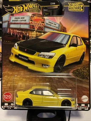 Toyota Altezza 2025 Hot Wheels Premium Boulevard #129 '98 Foto 1 de 3