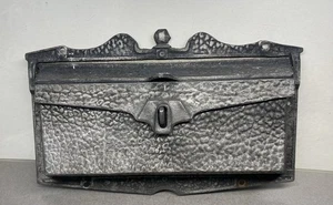 Vintage Cast Metal Wall Mount Mail Box - Picture 1 of 11