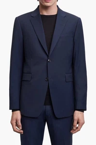NEW Tiger of Sweden Justins Royal Blue Wool Blend Blazer Sz 46R NWT $529 - Picture 1 of 14