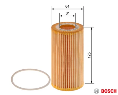 Ölfilter für FORD Focus Kuga Mondeo VOLVO C30 C70 V40 BOSCH 1 457 429 244 Neu - Image 1 of 4