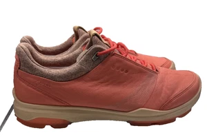 ECCO Biom Hybrid 3 Goretex Womens Golf Shoes PInk Spikeless Size 10C - Picture 1 of 8