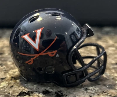 Virginia Cavaliers Mini Helmet 2” Riddell Pocket Pro Revolution 2013 - Image 1 of 4