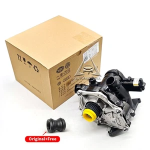 Genuine Water Pump Thermostat Assembly Fit For VW Golf GTI MK7 AUDI A4 A5 2.0T - Picture 1 of 11