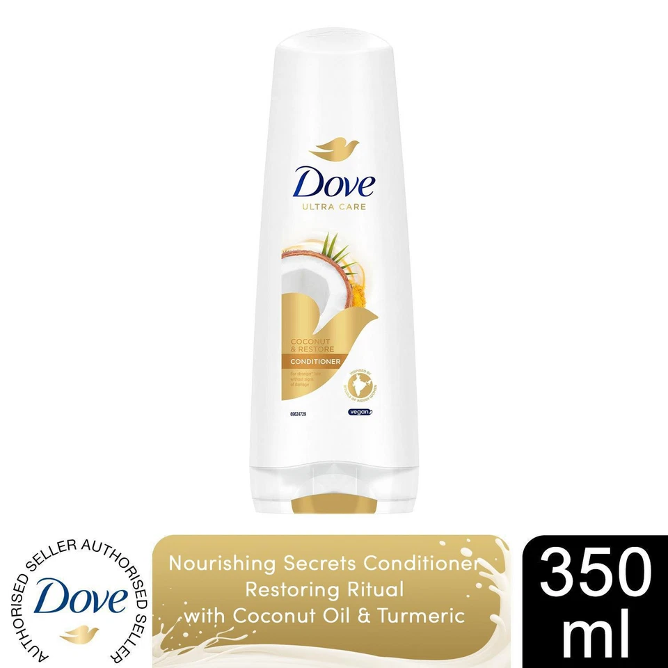 Dove Nourishing Secrets Restoring Ritual Conditioner with Coconut Oil, 350ml - Image 1 of 4