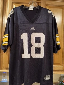 Iowa Hawkeyes #18 schwarz Fußball Trikot Unisex Größe M, siehe Maße, Adidas - Bild 1 von 11