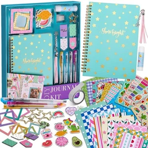DIY Journal Kit for Girls, Scrapbook & Diary Supplies Set, Birthday Gifts for... - Picture 1 of 7