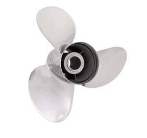 Solas Hélice 13x19 para Johnson Evinrude 40-140PS 13 Dientes 3 Hojas Acero Inoxidable - Imagen 1 de 2