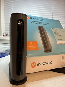 Motorola MG7550 16X4 Combo Dual Band High Speed Cable Modem Wifi Router - Photo 1/3