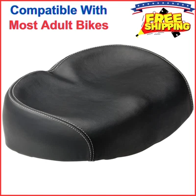 Assento de bicicleta Schwinn sem pressão confortável ergonômico macio largo grande - Imagem 1 de 4