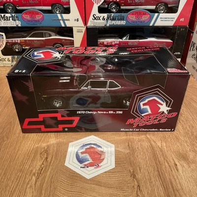 Chevy Nova SS 396 Matco Tool exclusivo Racing Champion 1/18 1970 Foto 1 de 4