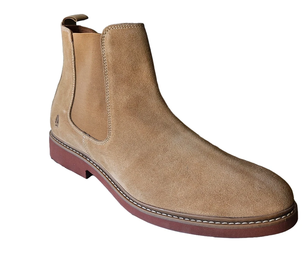 Hush Puppies Men's Detroit Chelsea Leather Slip On Boot - Image 1 of 4