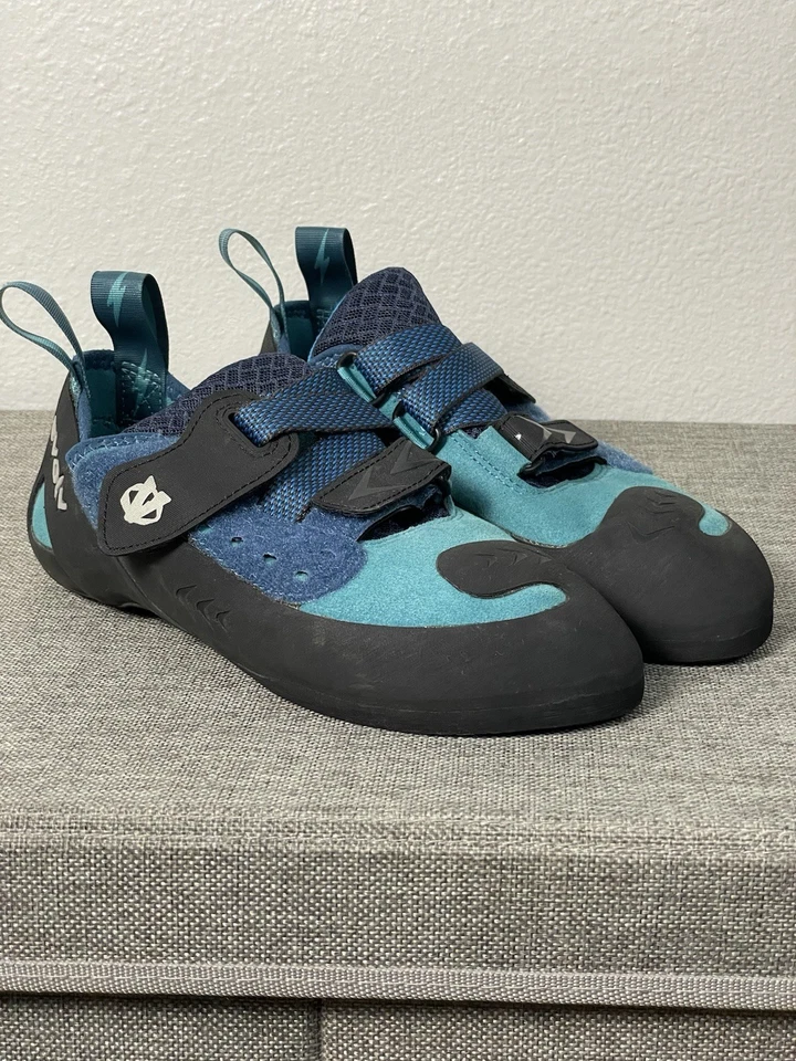 Evolv Kira Climbing Shoes Women’s Size US 9 / EUR 40 Teal Blue Excellent Cond - Image 1 of 4