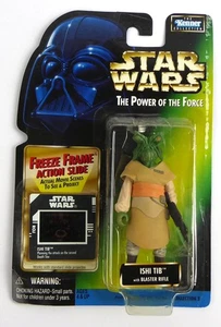 Star Wars (US) personaggio NUOVO -- ISHI TIB -- POTF Freeze Frame - Kenner - Foto 1 di 1