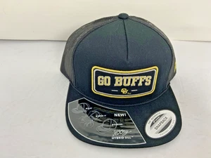 HOOEY University of Colorado Snapback Hat, Black - Picture 1 of 4