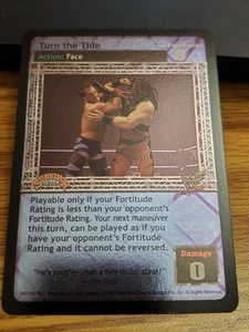 WWE WWF Raw Deal CCG - Turn the Tide - Foil - SS1 - Picture 1 of 1