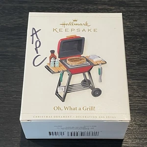 2006 Hallmark Andenken Oh What A Grill Ornament mit Box - Bild 1 von 12