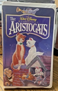The Aristocats VHS 1996 Walt Disney Masterpiece Collection Clamshell 2529 TESTED - Imagen 1 de 19