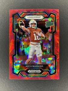Arch Manning 2024 Panini Prizm Draft Picks Red Cracked Ice #192 - Bild 1 von 2