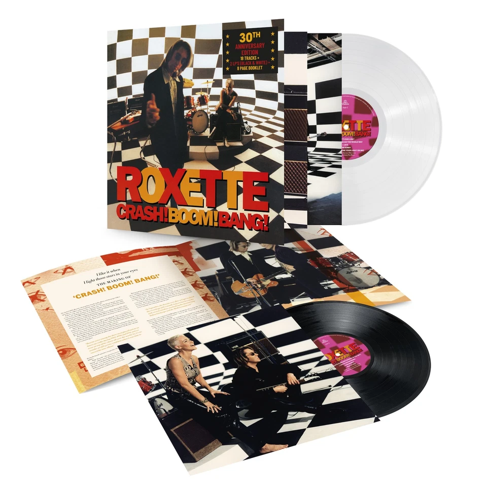 Roxette Crash! Boom! Bang! (Vinyl) 30th Anniversary  12" Album Coloured Vinyl - Image 1 of 1