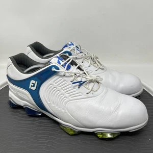 Scarpe da golf FootJoy FJ Tour S bianche blu punte sneakers sportive uomo 11 55301 - Foto 1 di 21