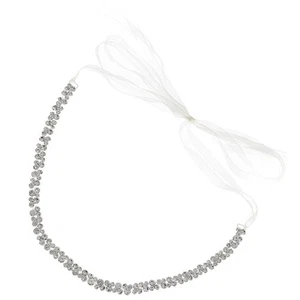 1pc Rhinestone Belt Rhinestone Waist Belt Wedding Dress Accessory ( ) - Picture 1 of 12