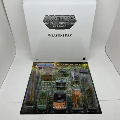 PACK PAQUETE ARMAS CLÁSICAS MOTU MAESTROS DEL UNIVERSO Surtido Grandes Guerras  Foto 1 de 4
