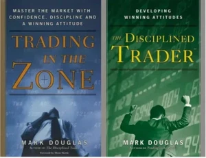Trading in the Zone and The Disciplined Trader de Mark Douglas Tapa blanda Inglés - Imagen 1 de 2