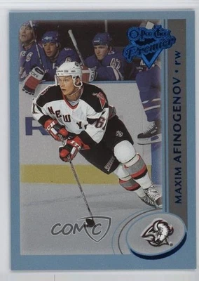 2002-03 O-Pee-Chee Premier azul/500 Maxim Afinogenov #177 Foto 1 de 2
