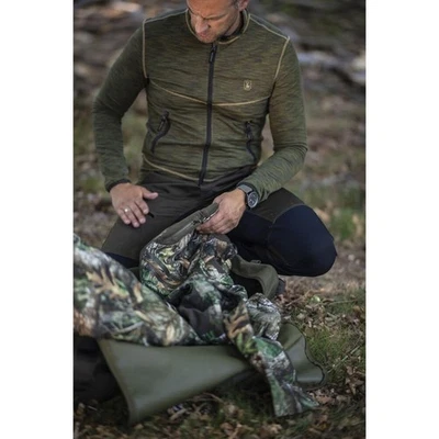 Deerhunter Norden Insulated Fleece Green Melange XXXX Large grün Jagd outd